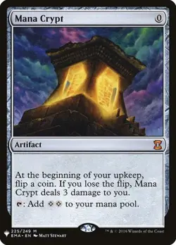 ~ Mana Crypt ~ NM ~ Mystery Booster ~ MTG ~ - Image 1