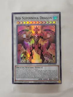 Red Dragon Archfiend Deck Yugioh (44 Cards) Red Supernova Hot Red King - Image 1