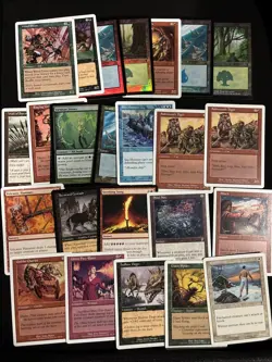 1999-2003 Magic the Gathering [300 Cards] Lot - 7th Ed - Mirrodin - 8th Ed - Image 1
