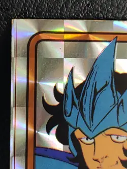 Saint Seiya Wolf Nachi Yamakatsu TOEI Holo Card Very Rare Vintage Japanese 52 - Image 2