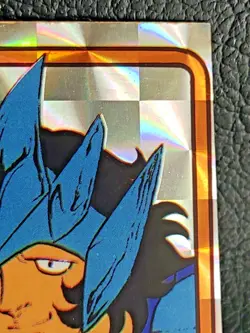 Saint Seiya Wolf Nachi Yamakatsu TOEI Holo Card Very Rare Vintage Japanese 52 - Image 3