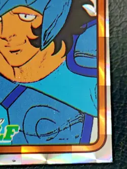 Saint Seiya Wolf Nachi Yamakatsu TOEI Holo Card Very Rare Vintage Japanese 52 - Image 4