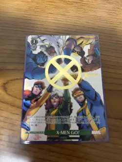 Signed Weiss schwarz marvel vol.2 X-MEN GO Card MAR/S113-051SP SP Foil - Image 1