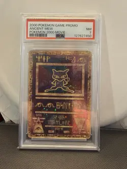 Ancient Mew 2000 Movie Promo PSA 7 Pokemon Card Mint TCG - Image 1
