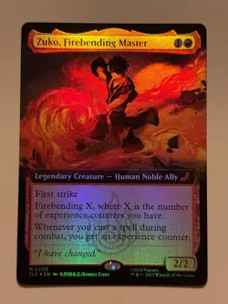 Zuko, Firebending Master (Extended Art FOIL) TLE Avatar: the Last Airbender - Image 1