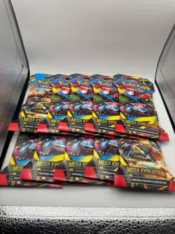Lot Of 10 Pokemon TCG Mega Evolution Sleeved Booster Pack - SEALED! - Image 1