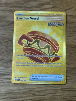 Earthen Vessel 096/064 Sv: Shrouded Fable Gold Hyper Rare Pokemon - Image 1