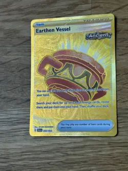Earthen Vessel 096/064 Sv: Shrouded Fable Gold Hyper Rare Pokemon - Image 2