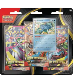 Pokemon TCG - Mega Evolution 3 Pack Blister - Golduck - Brand New & Sealed ✅ - Image 1