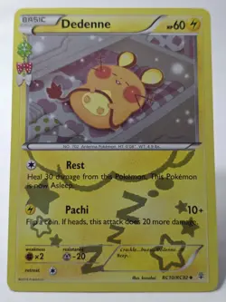 Pokemon XY Generations Dedenne Radiant Collection #RC10 2016 - Image 1