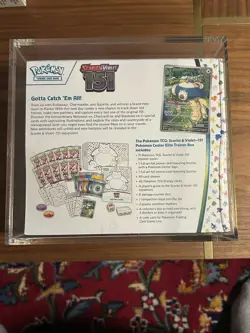 Scarlet Violet 151 Pokemon Center Elite Trainer Box With acrylic case! - Image 2