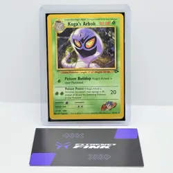 CARTA POKEMON KOGA‘S ARBOK 25/132 - ENG - GYM CHALLENGE - NEAR MINT - Image 1