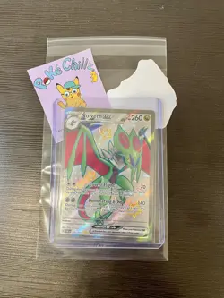 Pokemon TCG Noivern ex SV: Paldean Fates 220/091 Holo Shiny Ultra Rare MINT! - Image 4