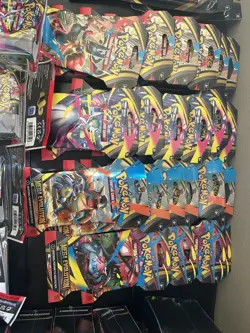 Pokemon Mega Evolution Sleeved Booster Pack Fast & Safe Shipping (Lot of 10) - Image 1
