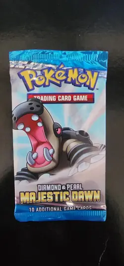 Pokemon Diamond & Pearl Majestic Dawn Sealed Pack (Hippowdon) - Image 1