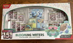 Pokemon 151 Blooming Waters Premium Collection, Scarlet and Violet, Unopened - Image 1
