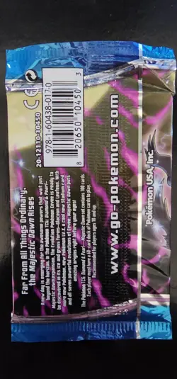 Pokemon TCG - Diamond & Pearl: Majestic Dawn Booster Pack (Garchomp) - Image 4