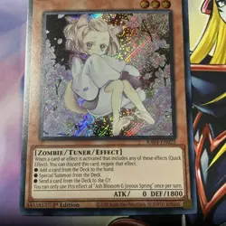 Yu-Gi-Oh Ash Blossom & Joyous Spring Secret Rare RA04-EN025 M/NM - Image 3