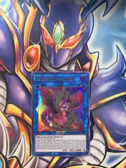 *** CROSSROSE DRAGON *** ULTRA RARE DUOV-EN015 MINT/NM YUGIOH! - Image 1