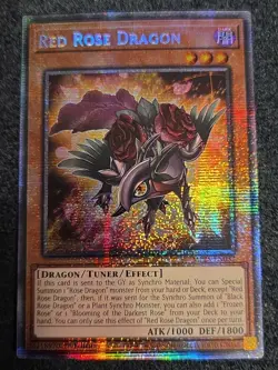 Red Rose Dragon - MP25-EN037 - NM - Starlight Rare - 1st ed - Yugioh - Image 1