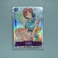 O-Nami (Illustration Box Vol.1) OP05-062 One Piece Promotion Cards Foil SEALED - Image 1