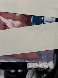 1/1 Only 1 Made Hatsune Miku NSFW Topless Anime Lonestar Customs Waifu Card - Image 4