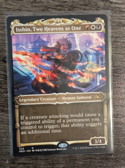 MTG: Isshin, Two Heavens as One (Kamigawa: Neon Dynasty)(SHOWCASE RARE) - Image 1