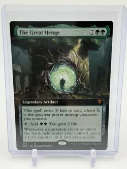 The Great Henge (Extended Art) Throne of Eldraine Regular #307 Non Foil - Image 1