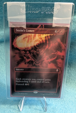 x1 Sozin's Comet (Borderless) (Foil) - Avatar: The Last Airbender - #332 - Image 4