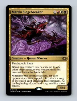 Mardu Siegebreaker Tarkir: Dragonstorm Non-Foil MTG NM - Image 1