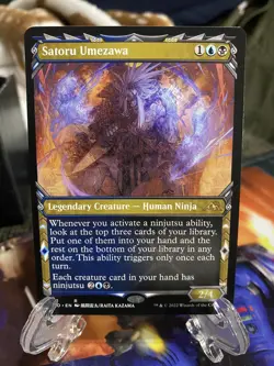 Satoru Umezawa (Showcase) Kamigawa: Neon Dynasty Regular - Image 1