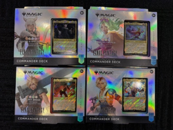 Magic Final Fantasy - Commander Deck Display Collector Edition Full Set - Image 1