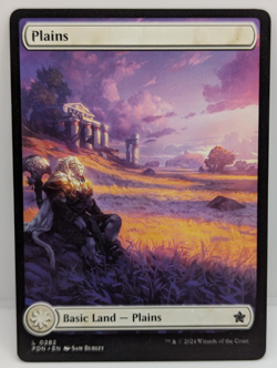 Plains Full Art (0282) Foundations Regular NM MTG - Image 1