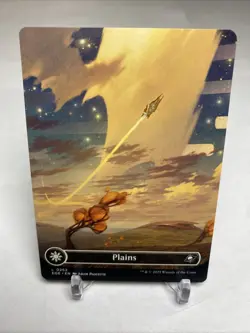 Plains (0262) (Borderless) Edge of Eternities Regular Mint / NM - Image 1