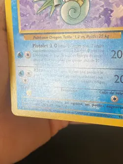 CARTE POKEMON HYPOCEAN 42/62 FR PEU COMMUNE WIZARDS FOSSILE - TBE/EXC - Image 2