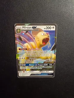Carte Pokemon Persian GX 149/214 Soleil & Lune Alliance Infaillible Francais - Image 1