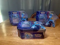 3x Paradox Destinies Tin [Iron Crown ex] - Pokemon TCG-Scarlet & Violet SEALED - Image 2