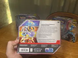 3x Paradox Destinies Tin [Iron Crown ex] - Pokemon TCG-Scarlet & Violet SEALED - Image 3
