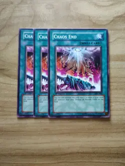Yu-Gi-Oh! - Chaos End 3X - Full Playset - Image 1