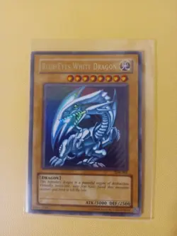 2002 Yu-Gi-Oh! Starter Deck Kaiba Blue-Eyes White Dragon #SDK-001 (MP) - Image 1