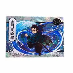 Tanjiro Kamado Demon Slayer Kimetsu no Yaiba GM-SSR-001 Anime Trading Card - Image 1