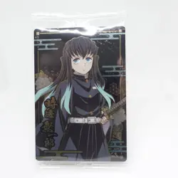 Demon Slayer Wafer Card Vol.8 Muichiro R Anime Holo Foil Trading Card TCG CCG - Image 1