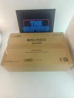 One Piece Card Game Chinese TCG Exclusive 3rd Anniversary Gift Box Sealed - Image 1