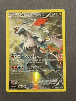 Pokemon White Kyurem TCG XY XY81 Holo Promo Card - Image 1