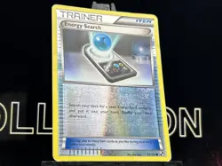 Pokemon Card Energy Search Black & White Reverse Holo 93/114 MP - Image 4