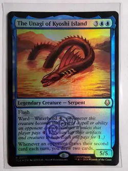The Unagi of Kyoshi Island Avatar: The Last Airbender Foil - Image 1