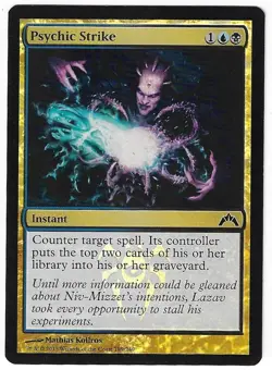 Psychic Strike - FOIL - MTG Magic the Gathering - Near Mint !!! - Image 1
