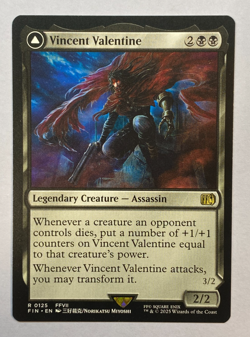 MTG - Vincent Valentine - NM - Final Fantasy - Image 1