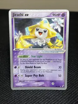 Jirachi ex Pokemon Promo Crystal Guardians 94 World Championship 2007 NM - Image 1