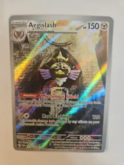 Aegislash 210/182 Pokemon Paradox Rift Illustration Rare Full Art Holo Near Mint - Image 1